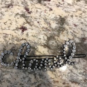 Chanel hair clip